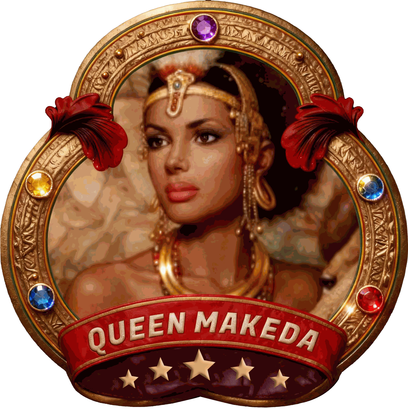 The Queen Makeda medallion