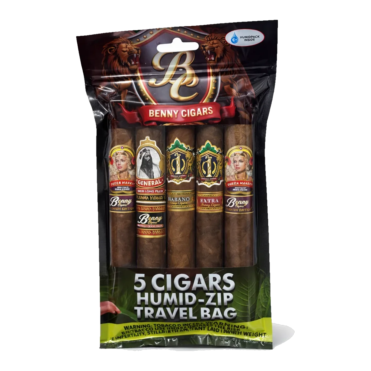 The four Benny Cigars blends